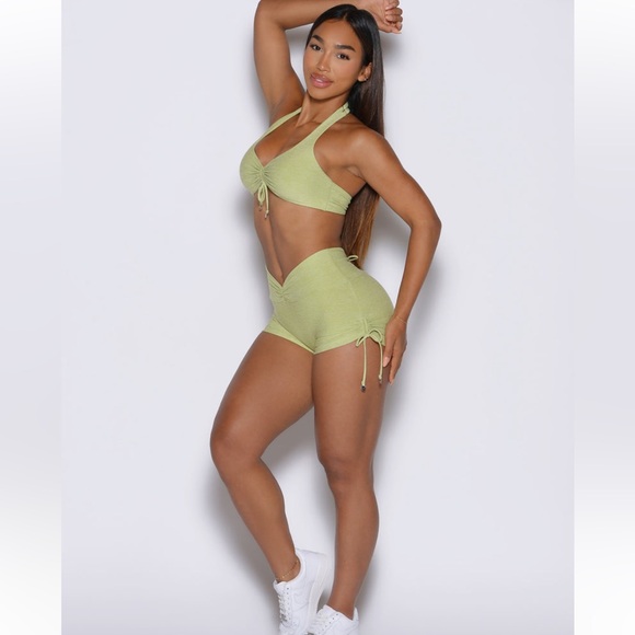 Bombshell Sportswear charm fit shorts in serpentine size MEDIUM NWT - Picture 3 of 8